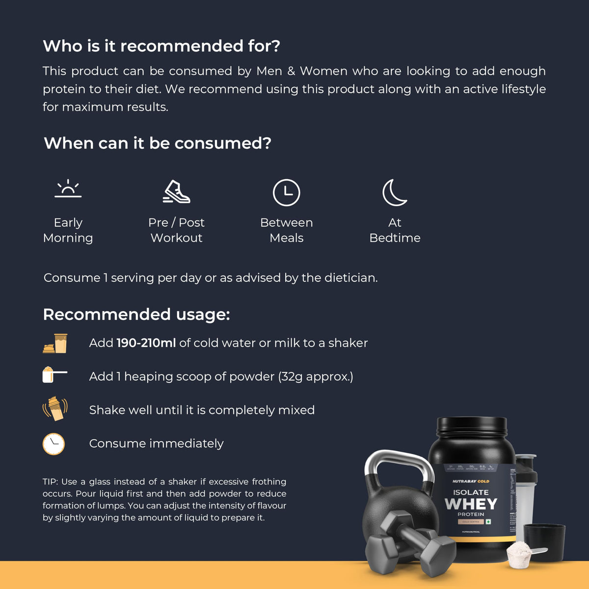 Nutrabay Gold Isolate  Whey Protein Powder