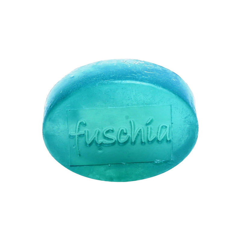 Fuschia Natural Handmade Herbal Soap, Peppermint Oil