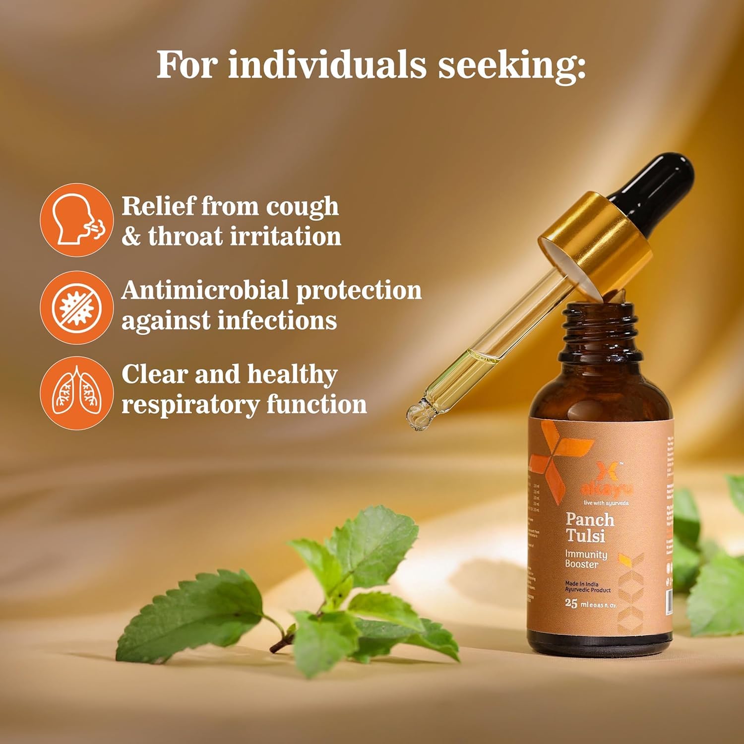 Ashpveda Panch Tulsi Oil