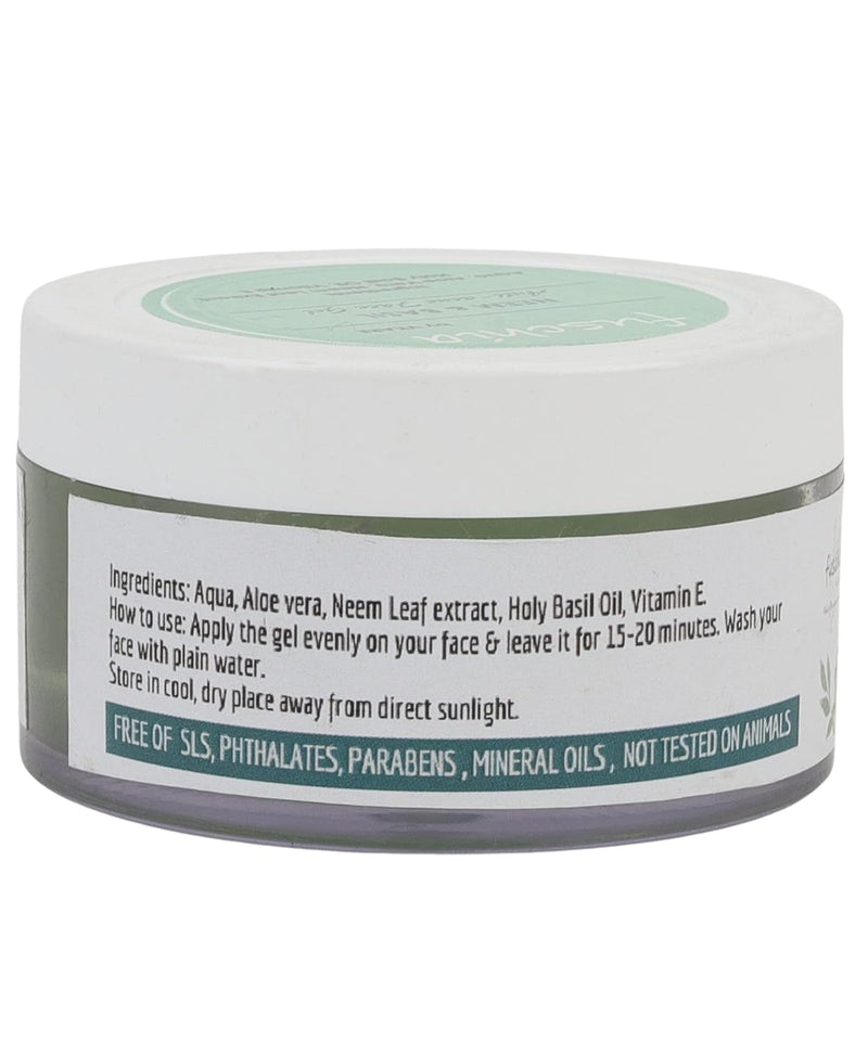 Fuschia Anti Acne Face Gel - Neem and Basil - 50g