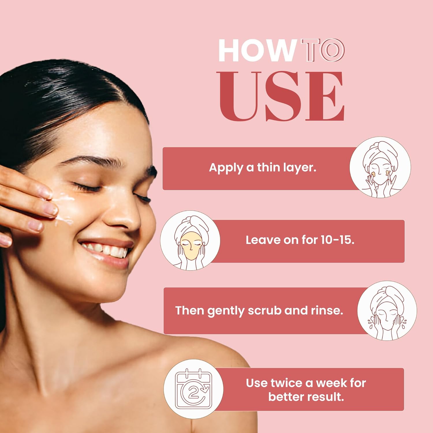 WildOak Tulsi, Neem & Kesar Face Scrub & Mask | Anti Acne | De-Tan & Open Pores | Anti Aging & Hyperpigmentation | Face Pack | Infused with Power of Bamboo Charcoal, Almond Oil, Cinnamon & Green Tea | 100gm