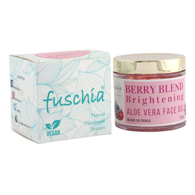 Fuschia Brightening Face Gel - Berry Blend