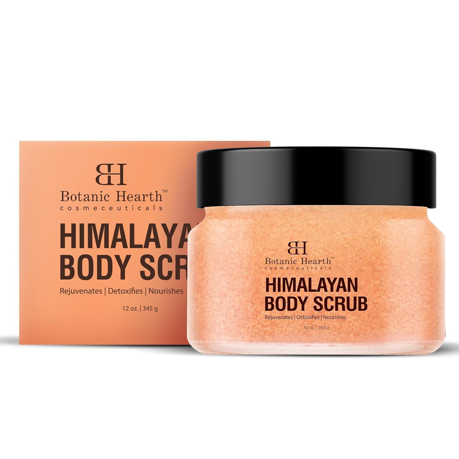 Botanic Hearth Himalayan Body Scrub with Lychee Oil - Natural Exfoliating Body & Face Scrub