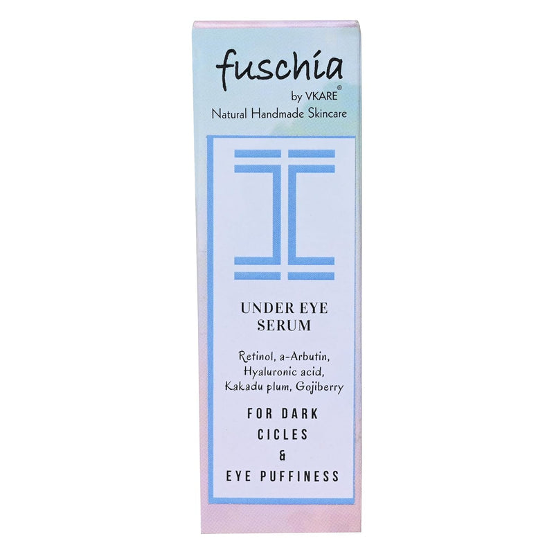 Fuschia Under Eye Serum | For Dark Circles| Eye Puffiness | Retinol | Kakdu Plum | Gojiberry