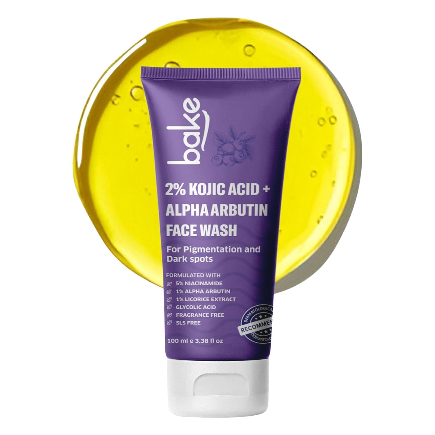 Bake 2% Kojic Acid Face Wash With Alpha Arbutin
