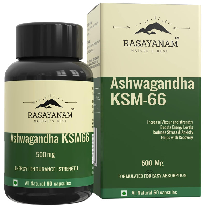 Rasayanam Ashwagandha KSM-66 Capsules