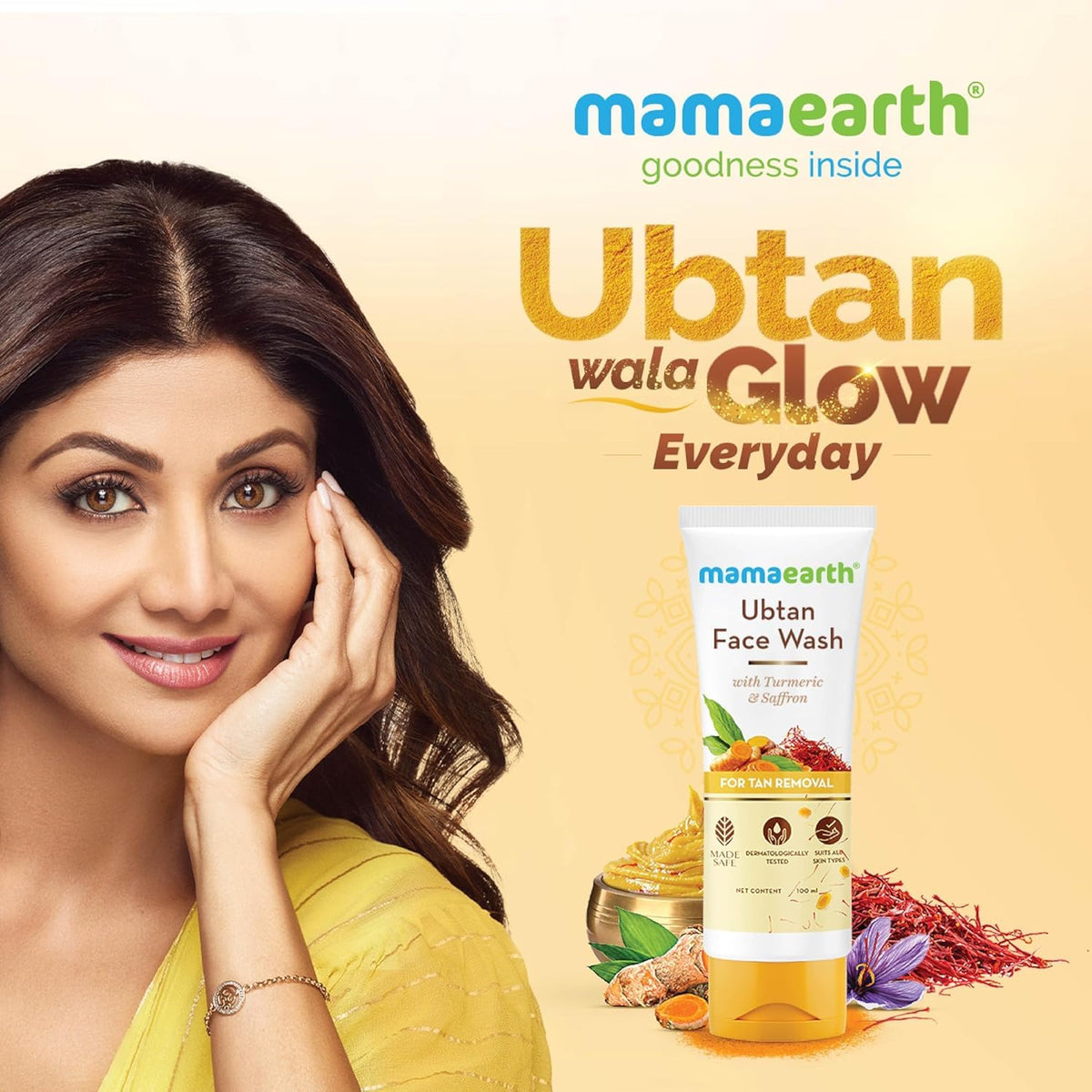 Mamaearth Ubtan Natural Face Wash