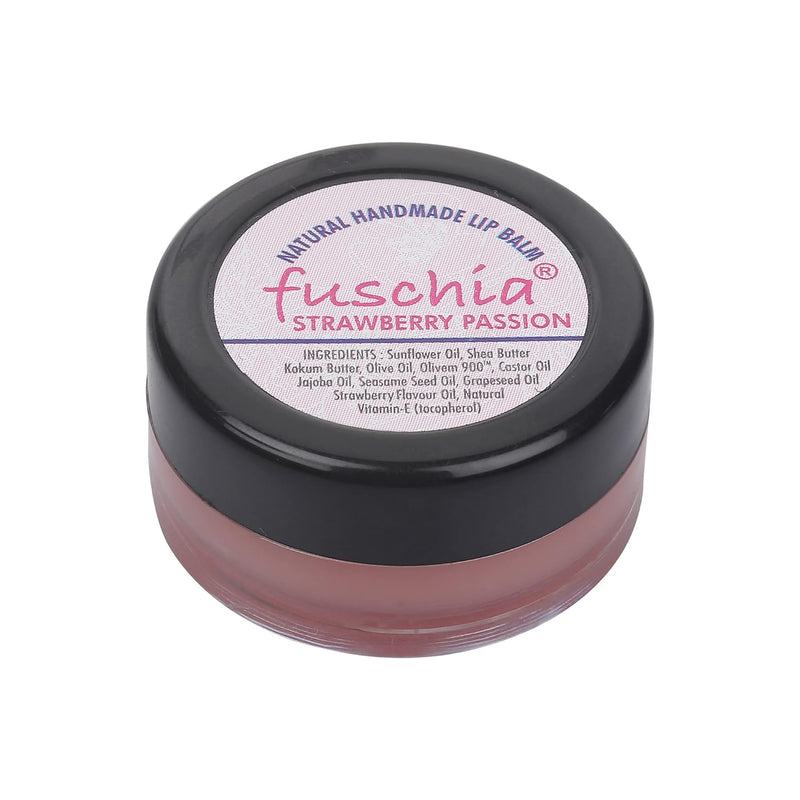 Fuschia Lip Balm, Strawberry Passion