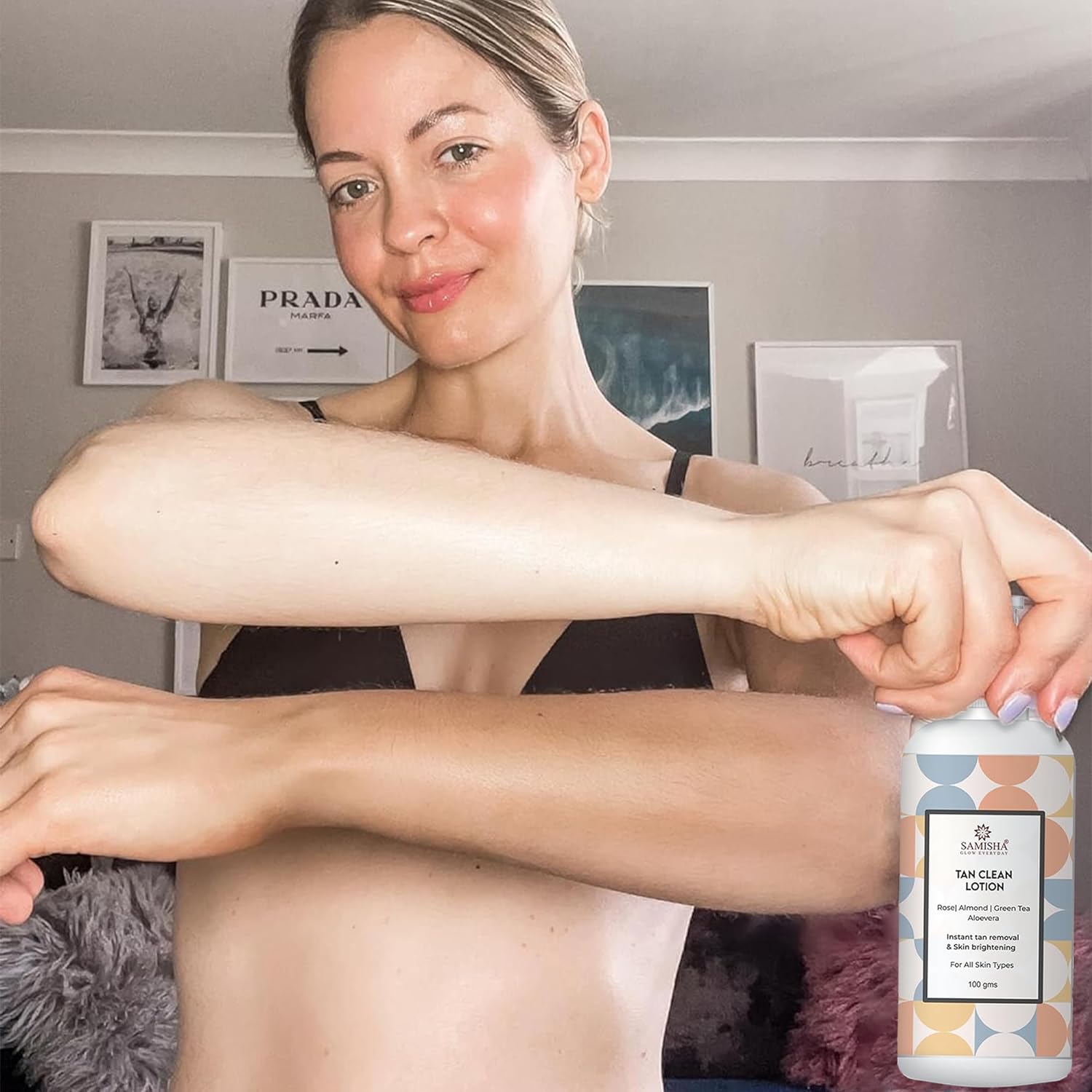 Samisha Tan Clean Cream