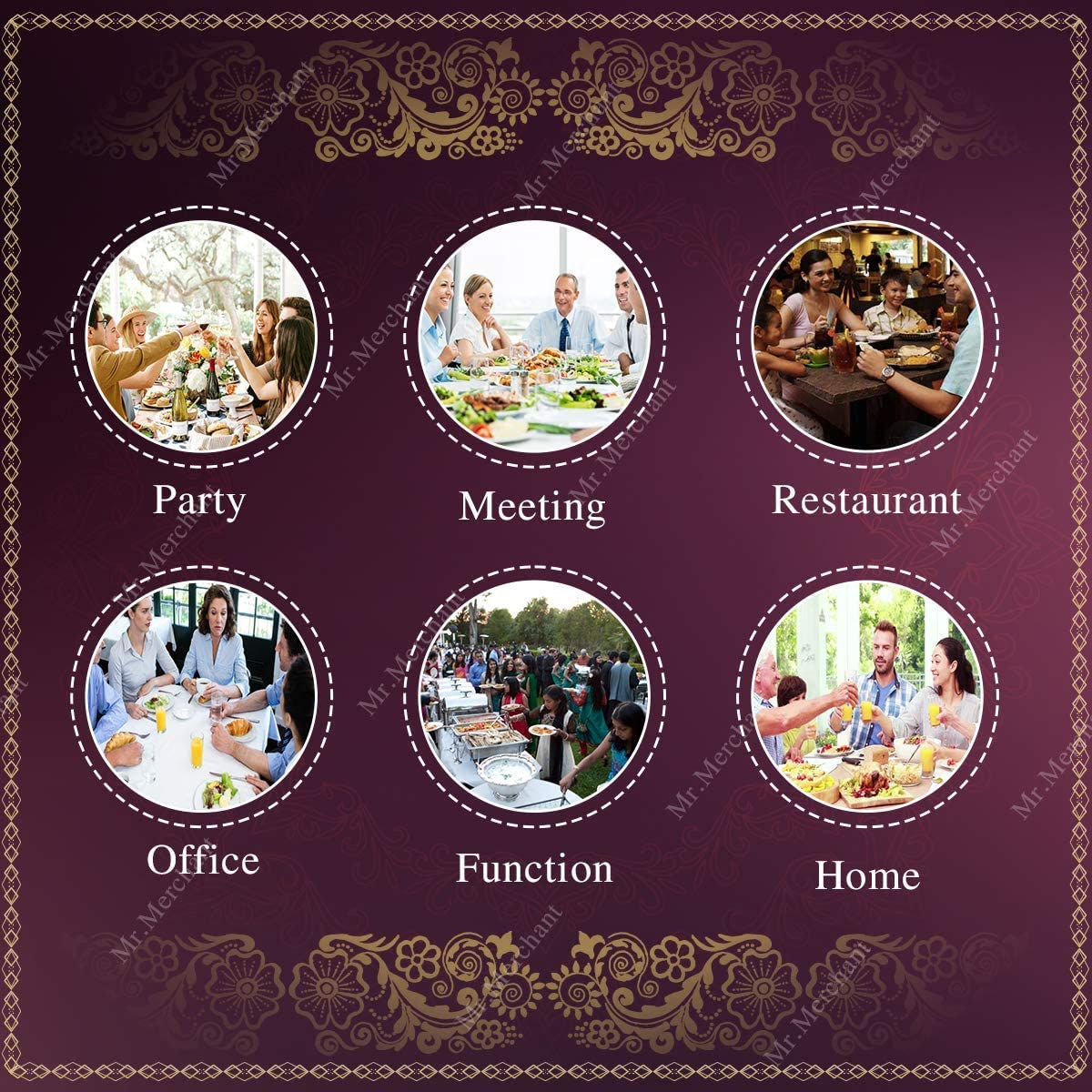 Mr. Merchant Mukhwas Mouth Freshener Trial Pack Combo (Pack of 6)