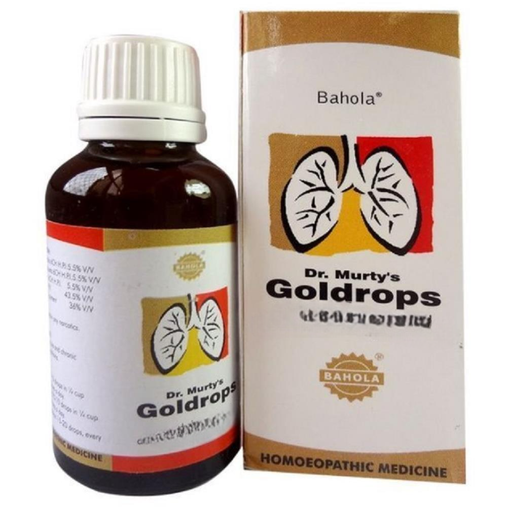 Bahola Homeopathy Dr. Murty's Gold Drops