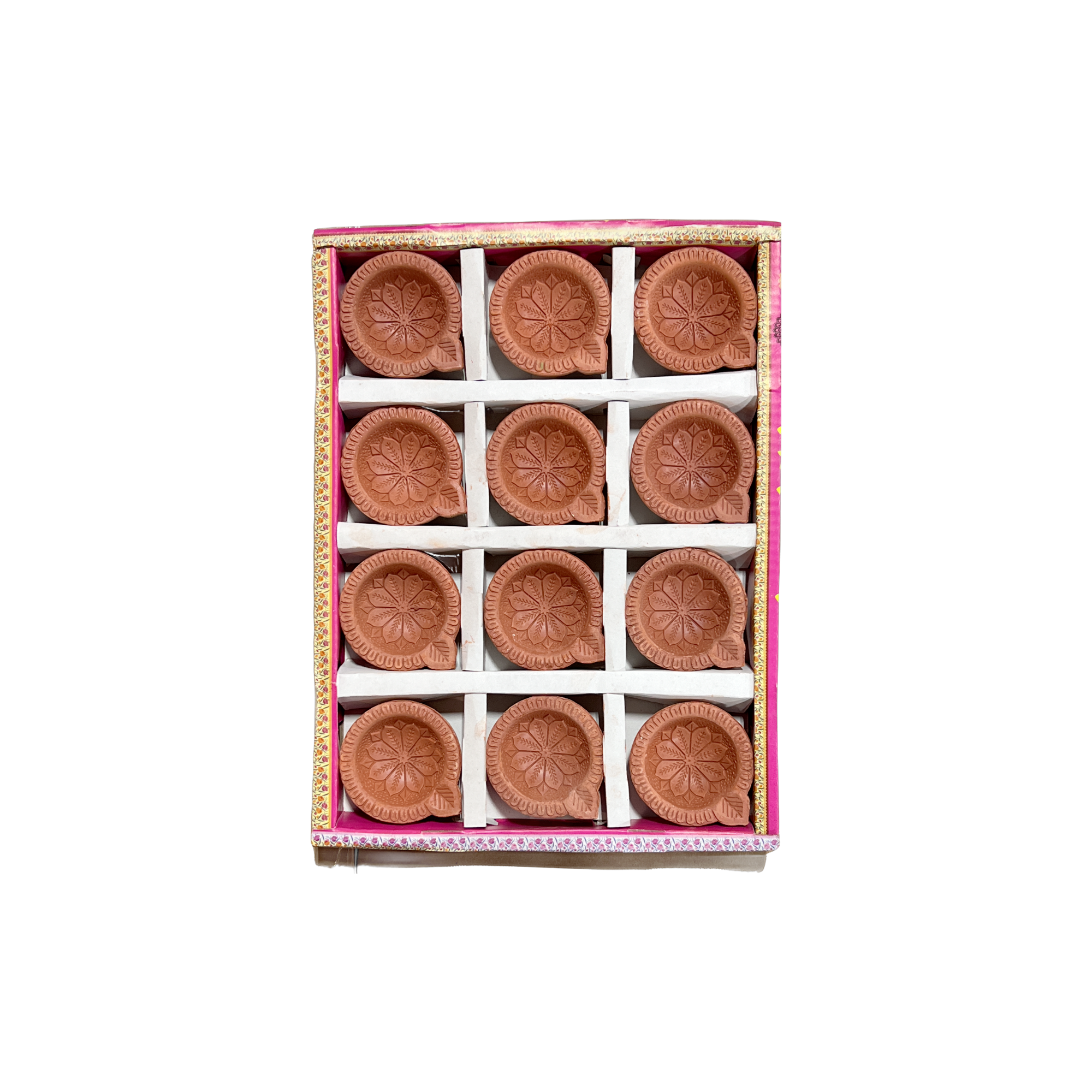 Plain Diya - Set of 12