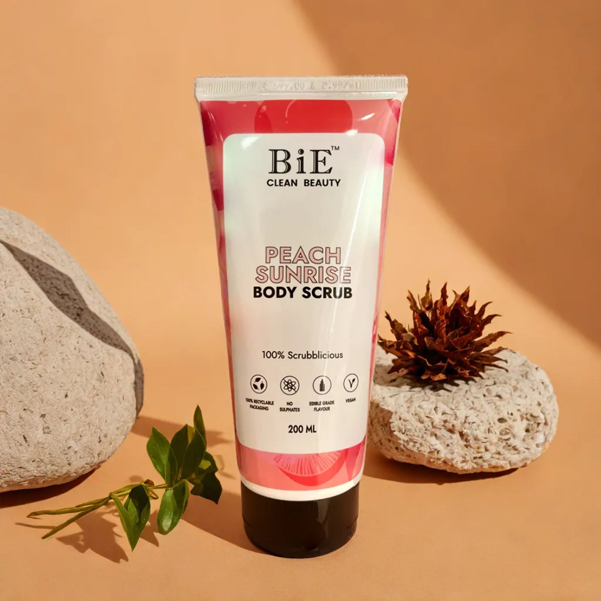 BiE Peach Sunrise Body Scrub