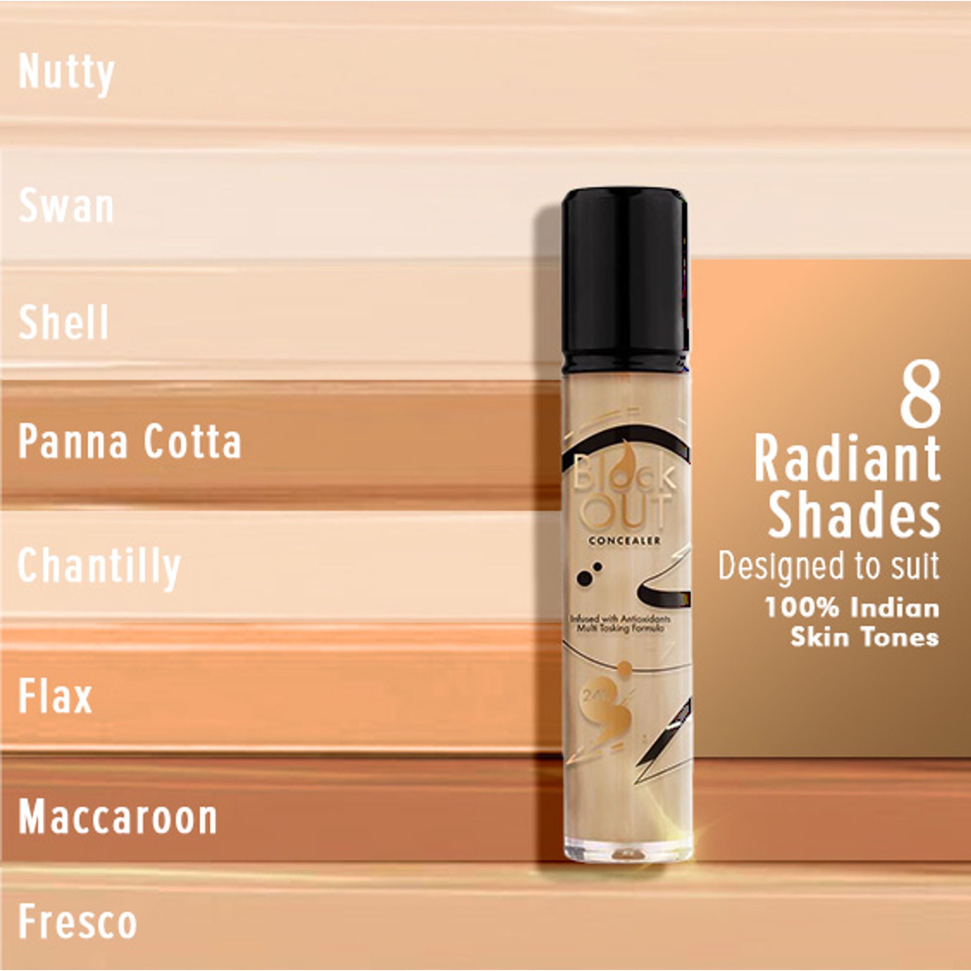Character Block Out Concealer - Maccaroon 007