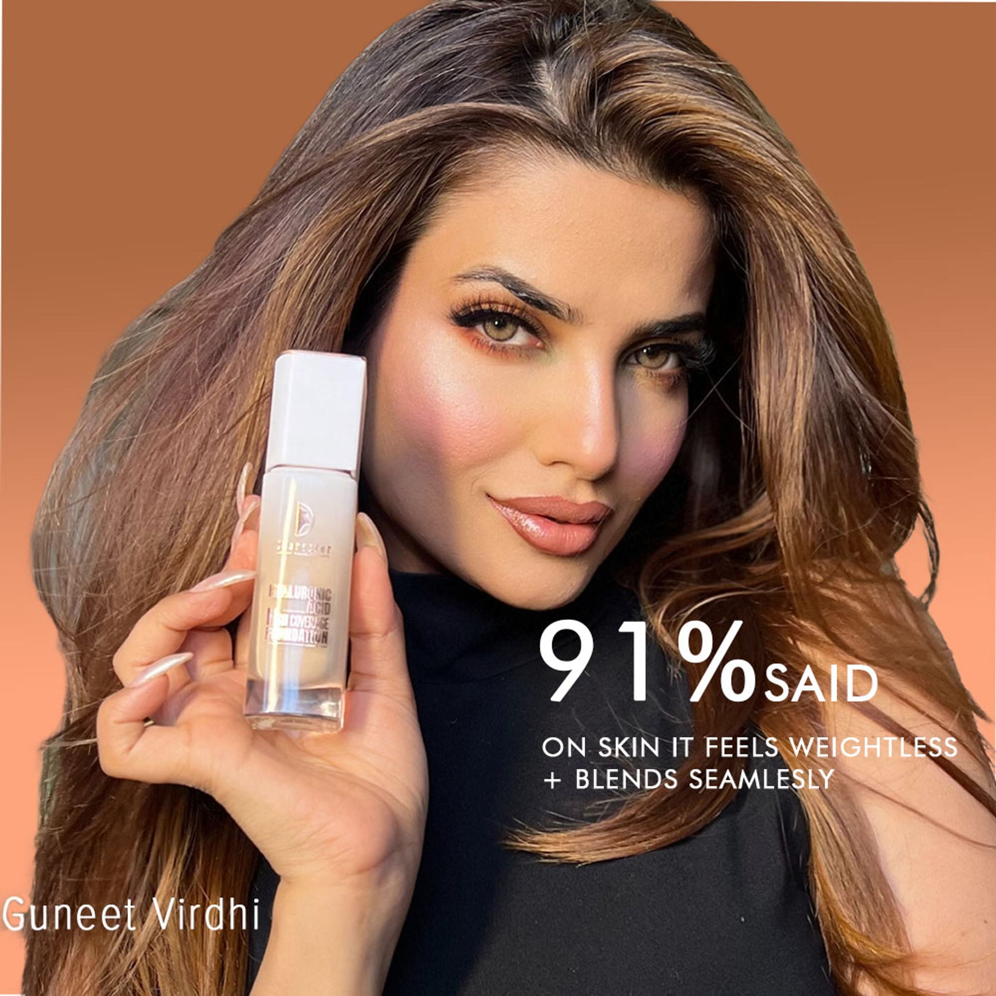 Character Hyaluronic Acid High Coverage Foundation - Bamboo 004