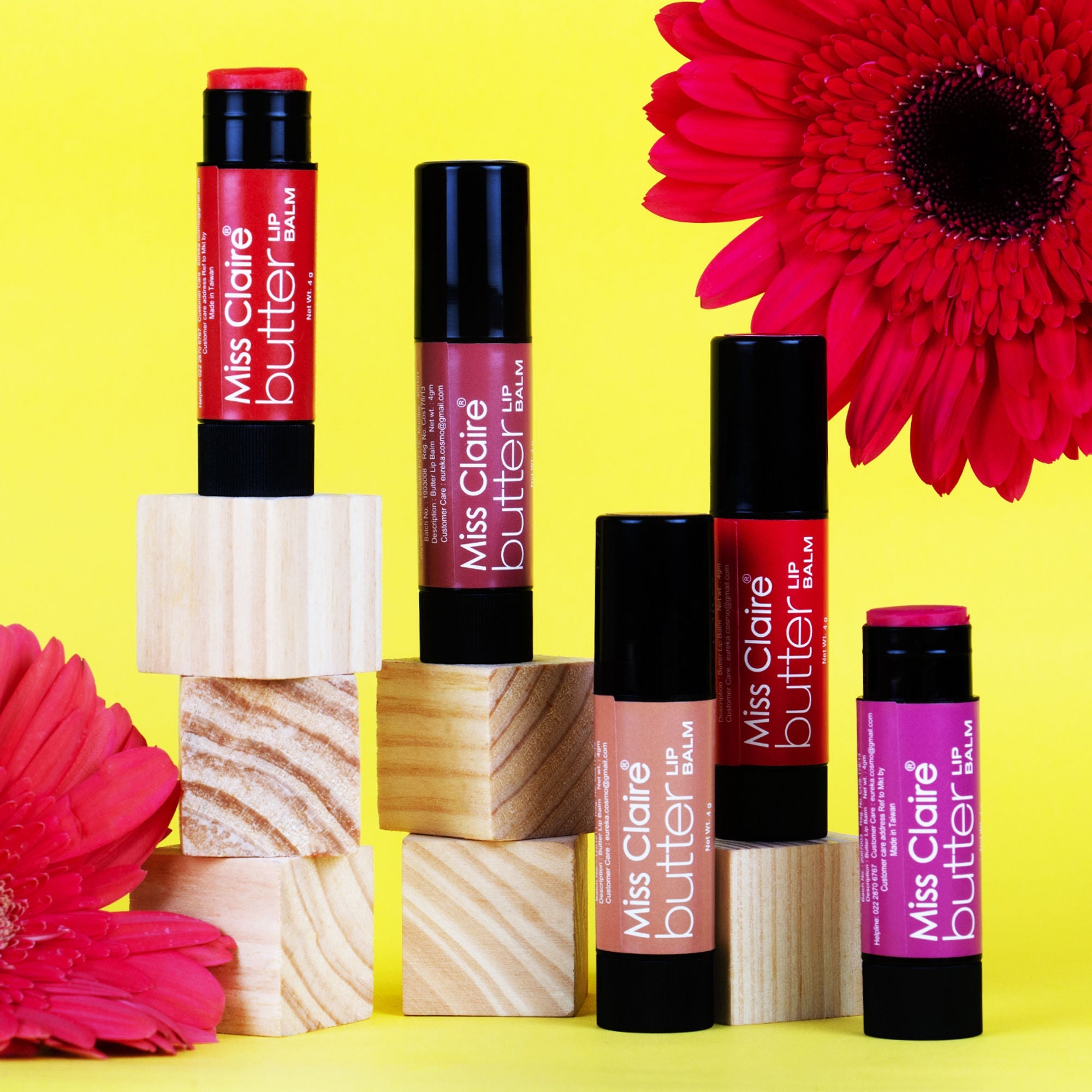 Miss Claire Butter Lip Balm - Red Velvet