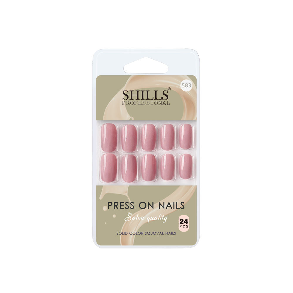 Shills Professional Reusable Press On Nails Square - SPN583