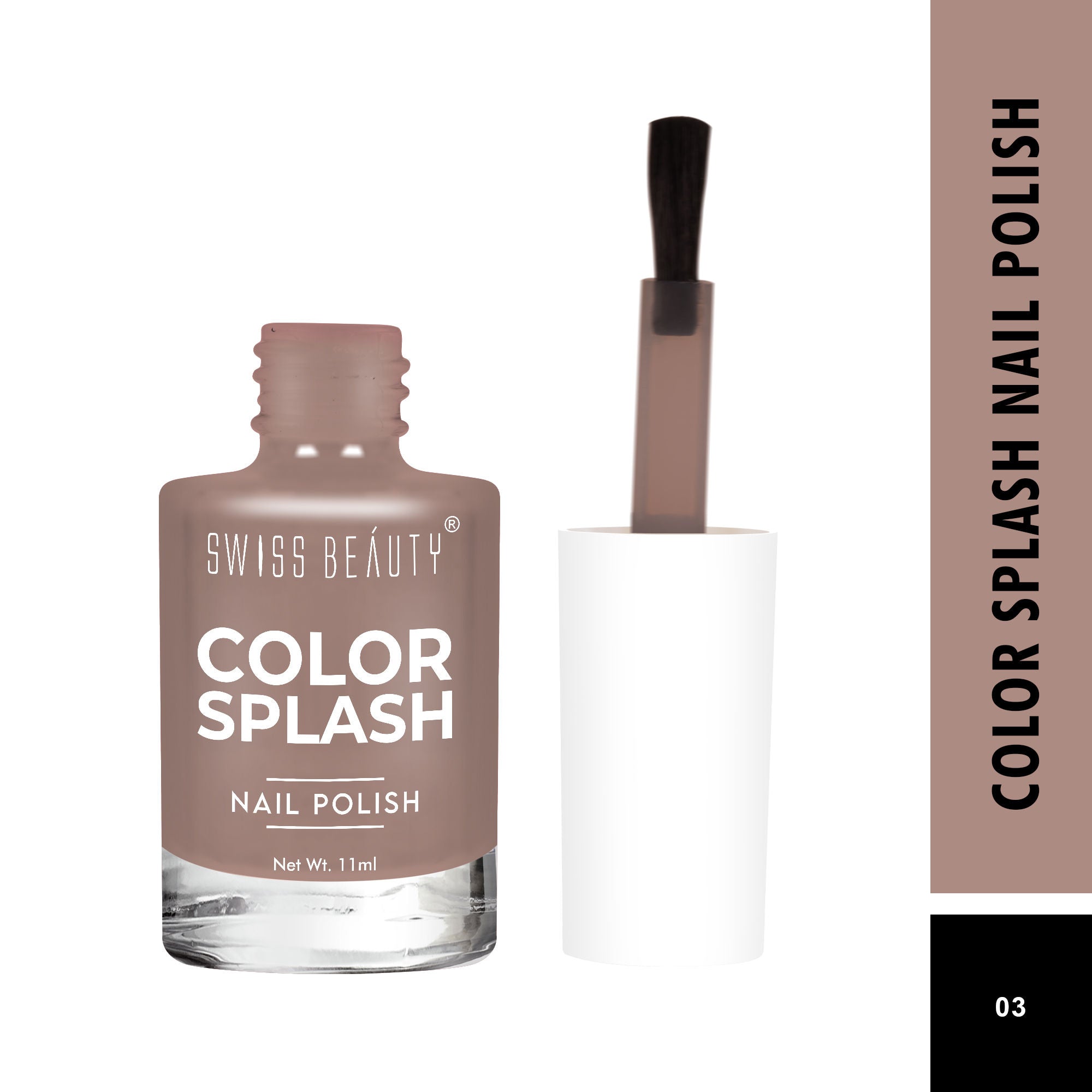 Swiss Beauty Color Splash Nail Polish - Shade-03