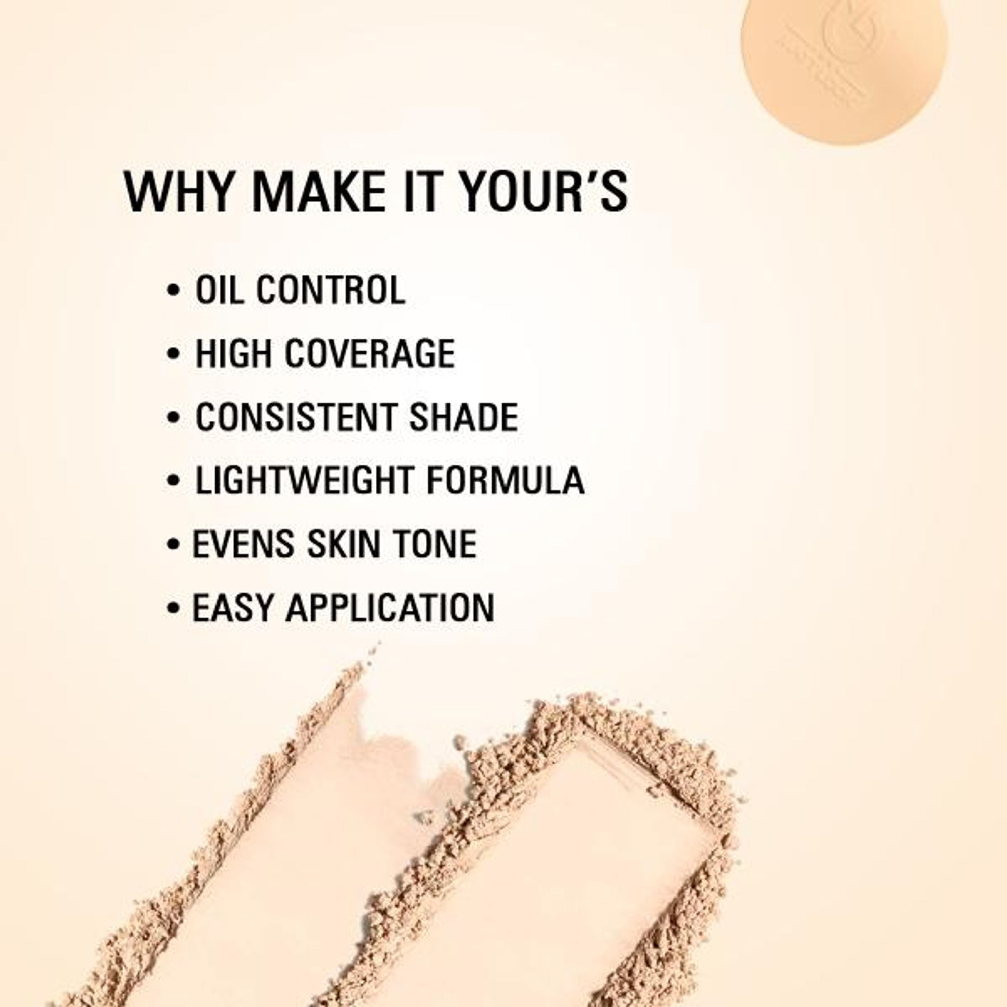 Matt Look CC Oil Control Stay Matte Powder - Light