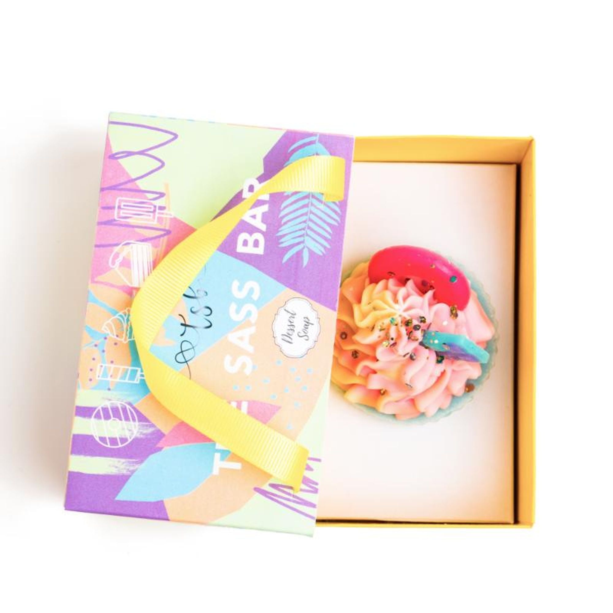 The Sass Bar Glow-up Cupcake Soap