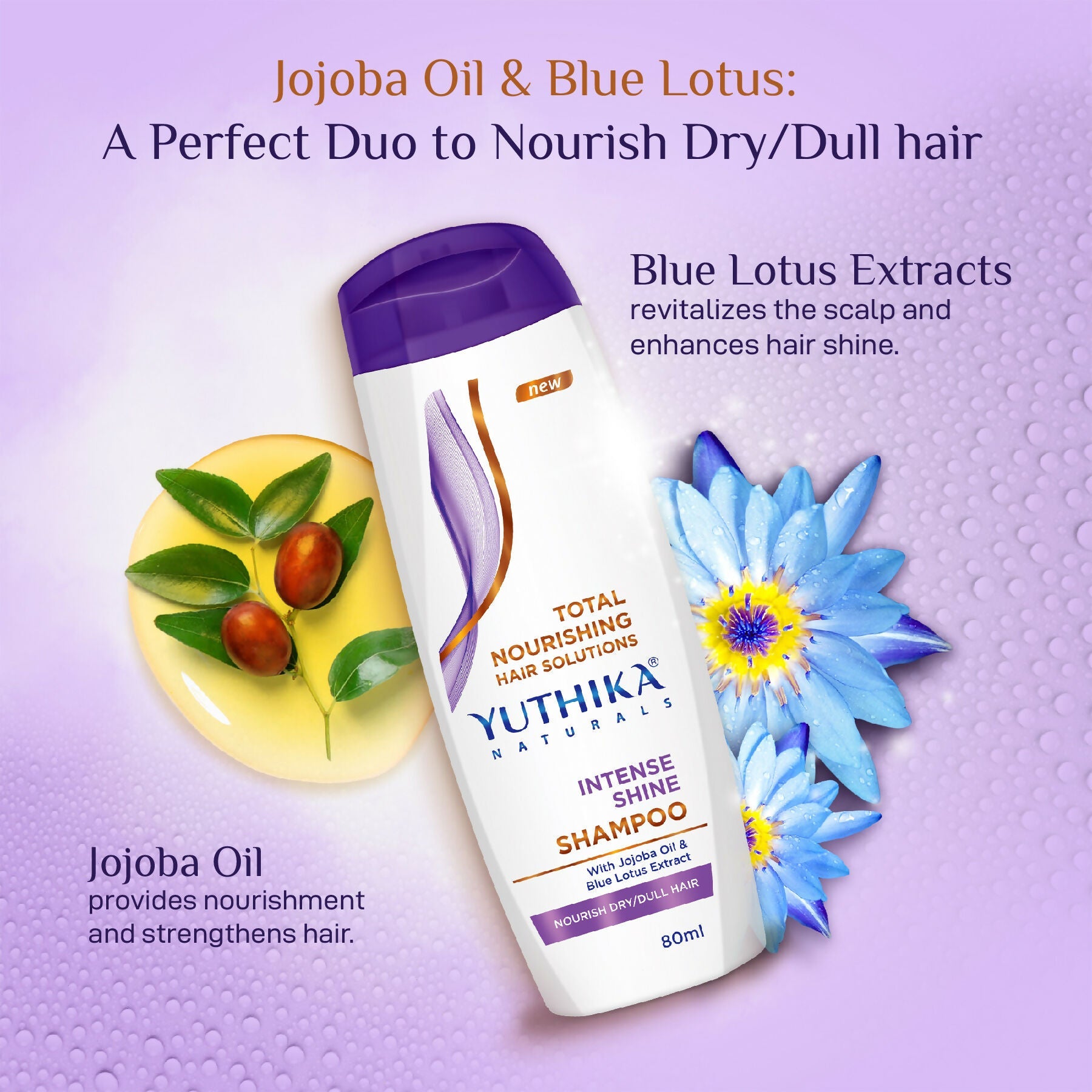 Yuthika Intense Shine Shampoo For Women & Men