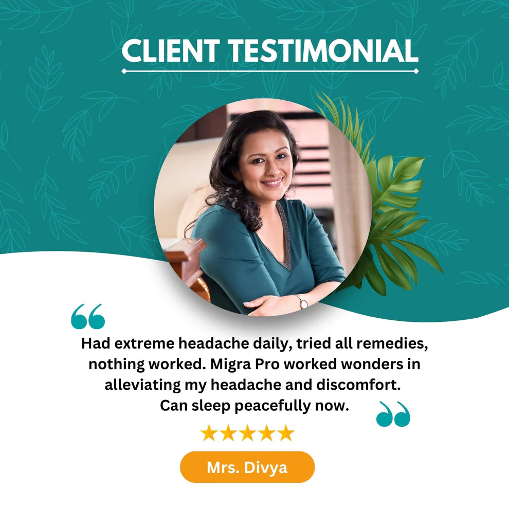 Dr Mantra Migra Pro Tablets for Headache & Migraine Attacks| 30 Tablets