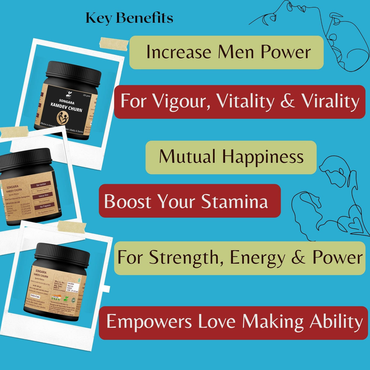 Songara Kamdev Churna | Men Wellness