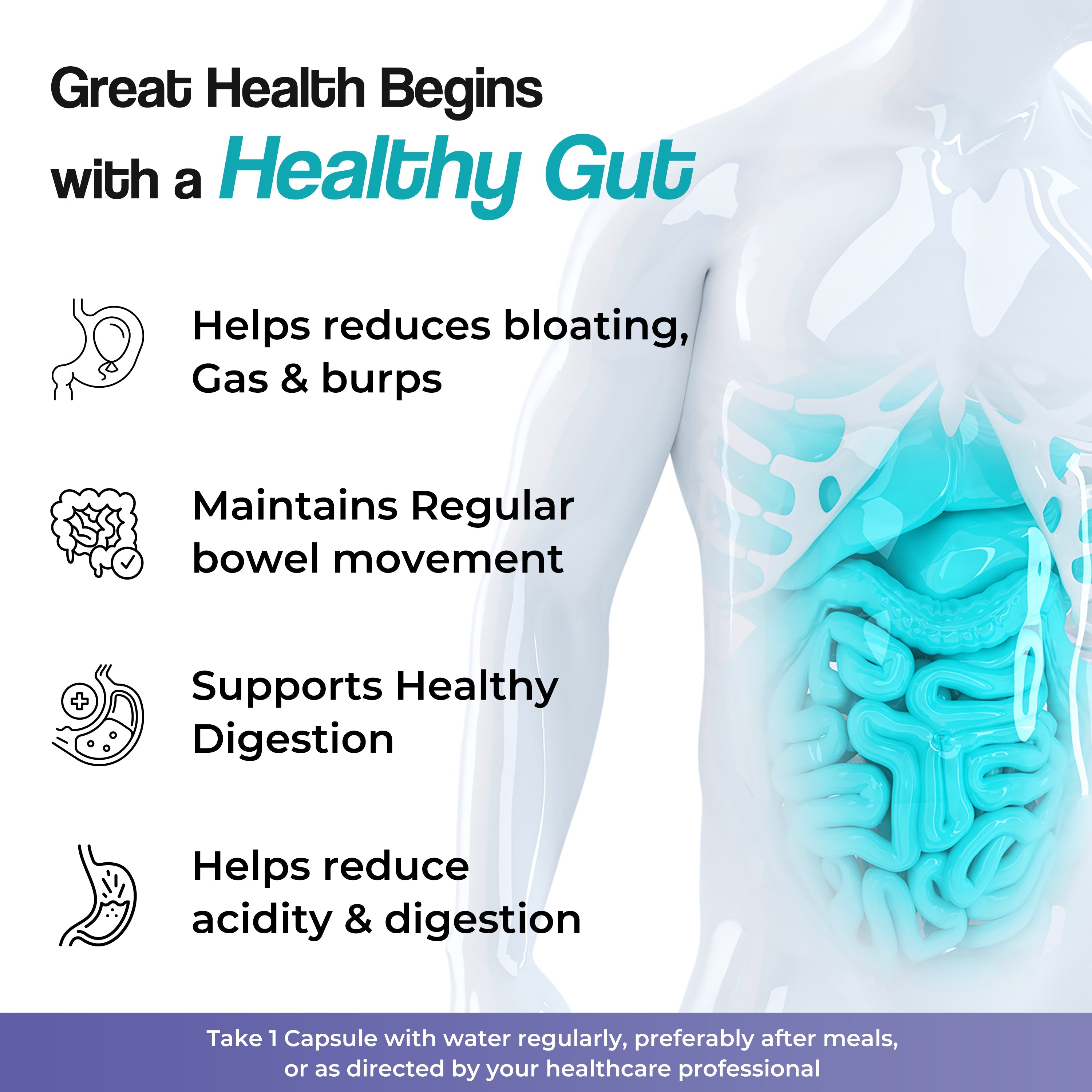Health Veda Organics Digestive Enzyme Capsules