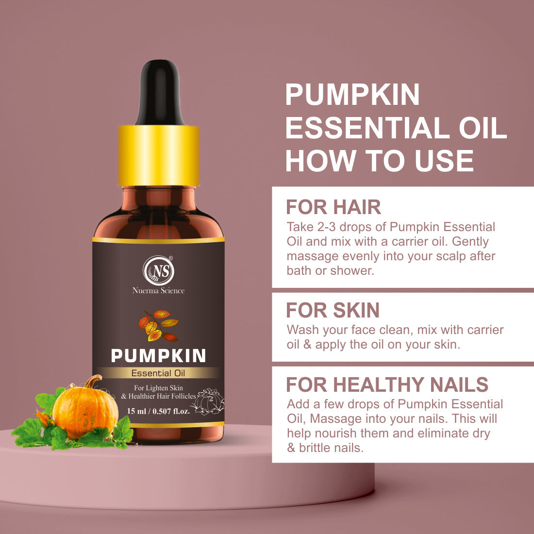 Nuerma Science Pumpkin Essential Oil