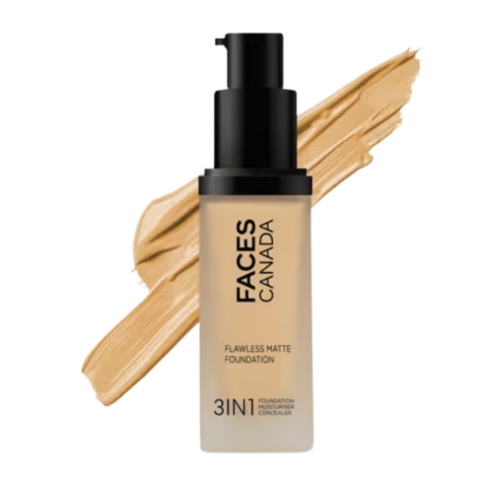 Faces Canada Flawless Matte Foundation - Medium Natural 022