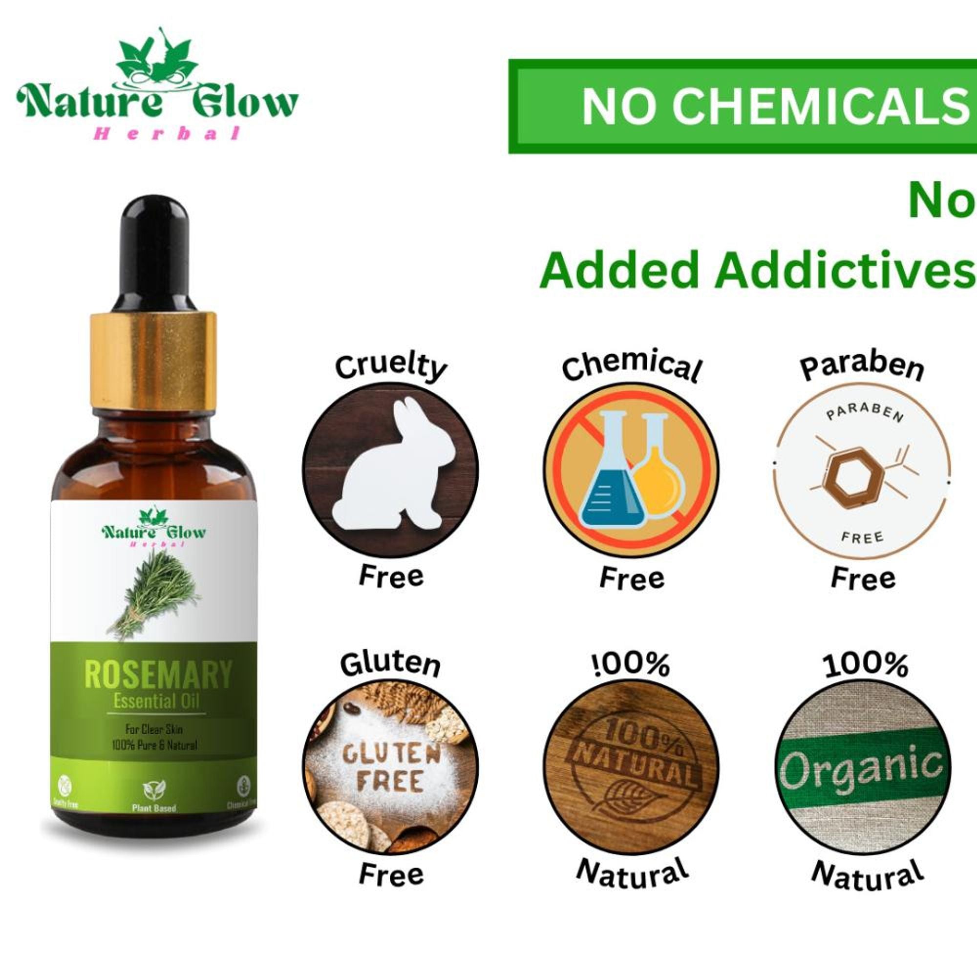 Nature Glow Herbal Pure And Natural Aromatherapy Oil