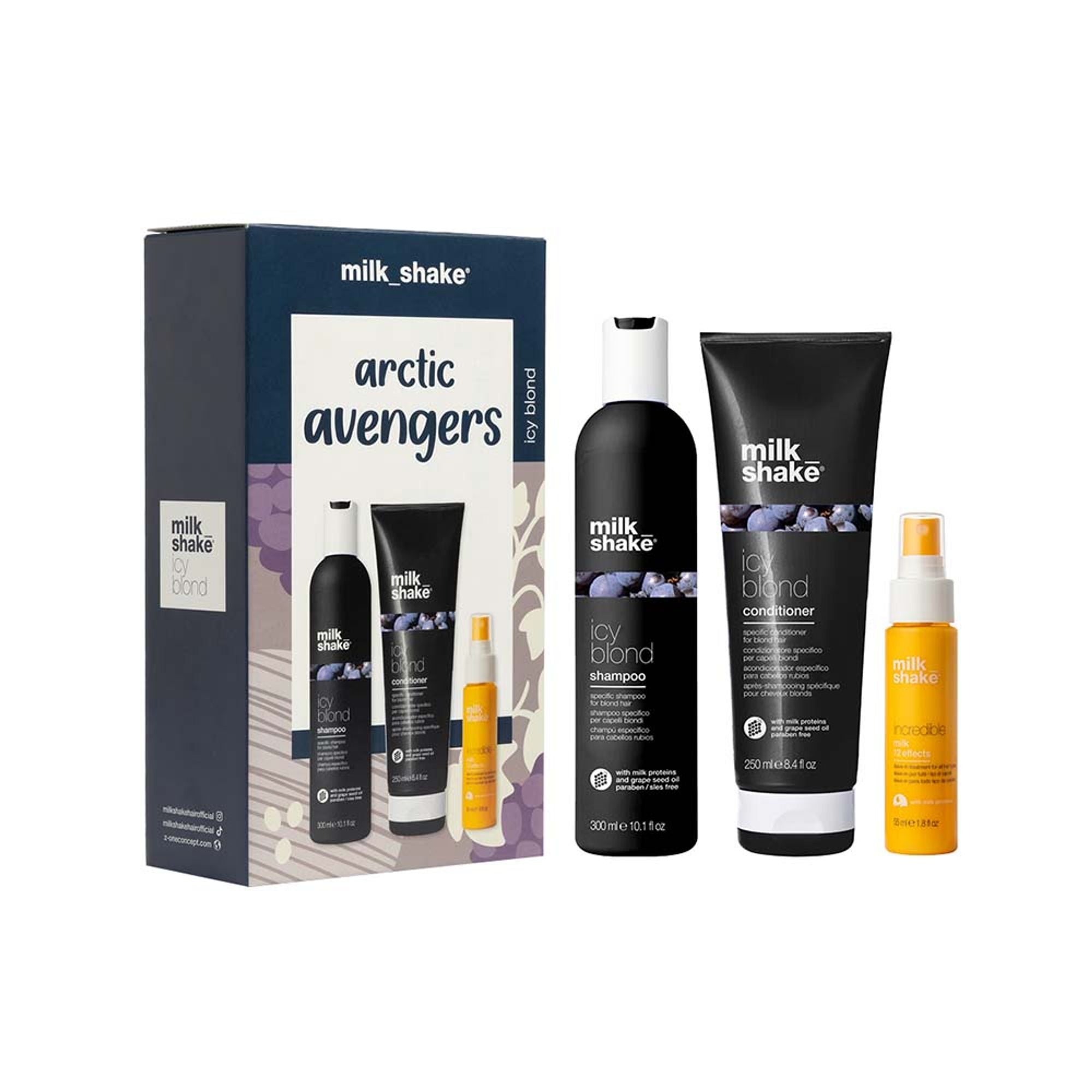 Milkshake Artic Avengers Icy Blond Combo