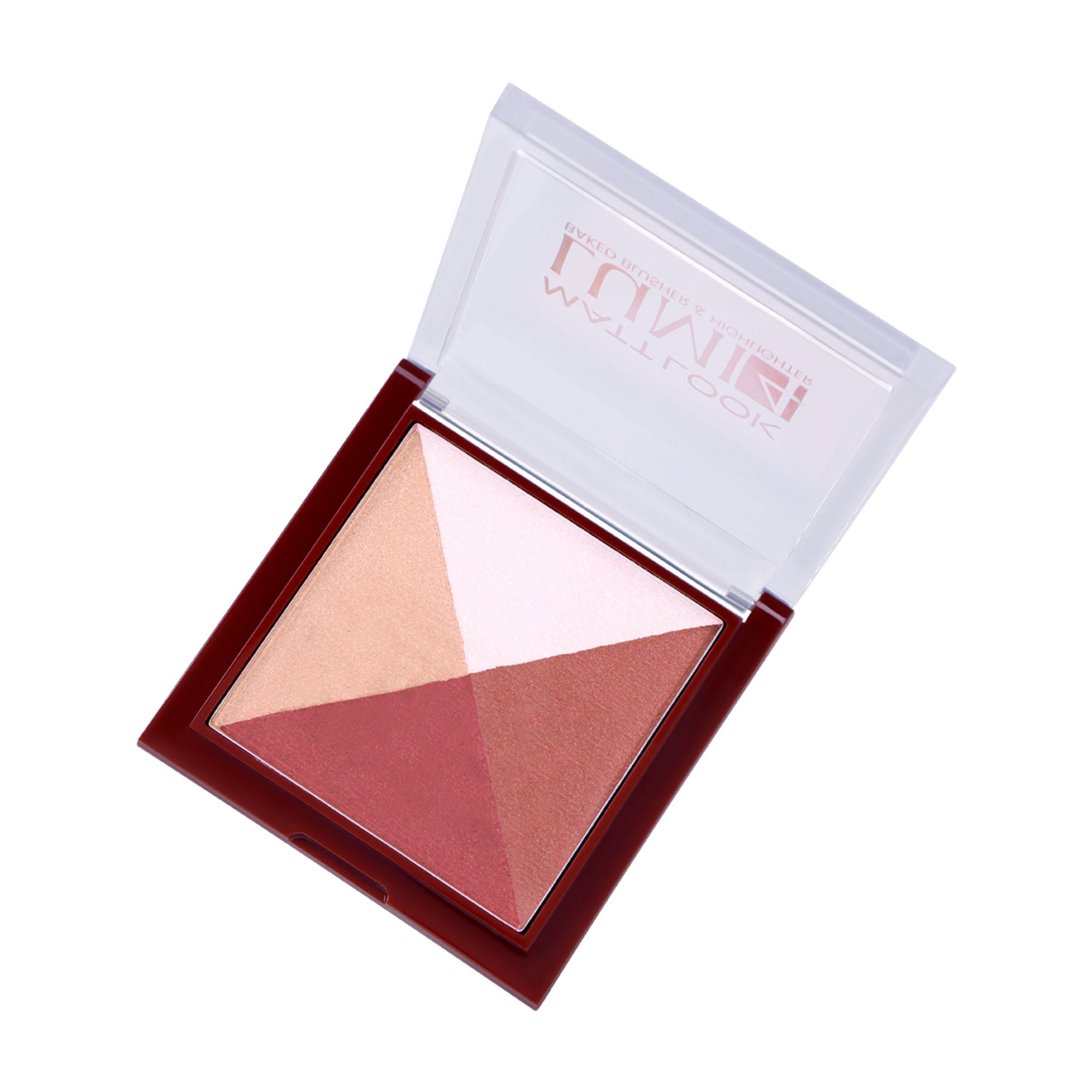 Matt Look Lumi 4 Baked Blusher & Highlighter - Cherry Pop