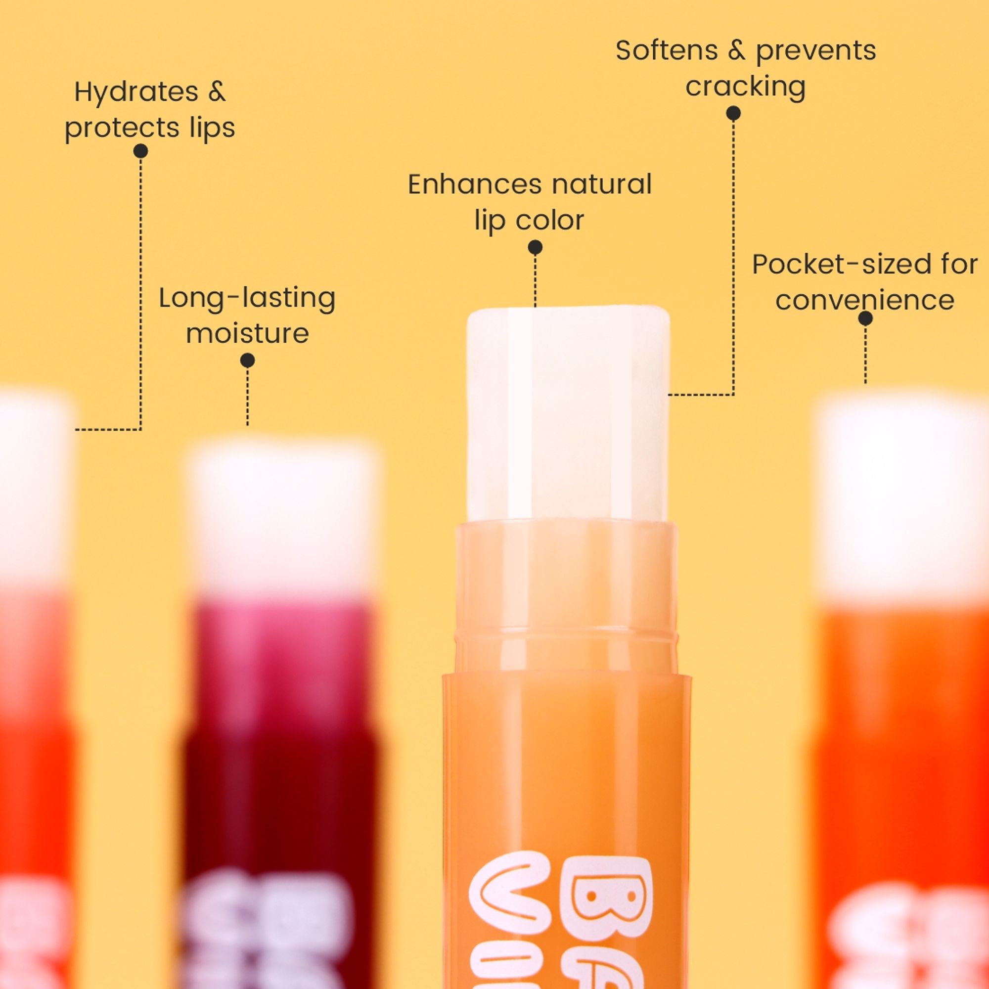 Matt Look Balm Vibes Color Change Lip Balm - Cherry Twist