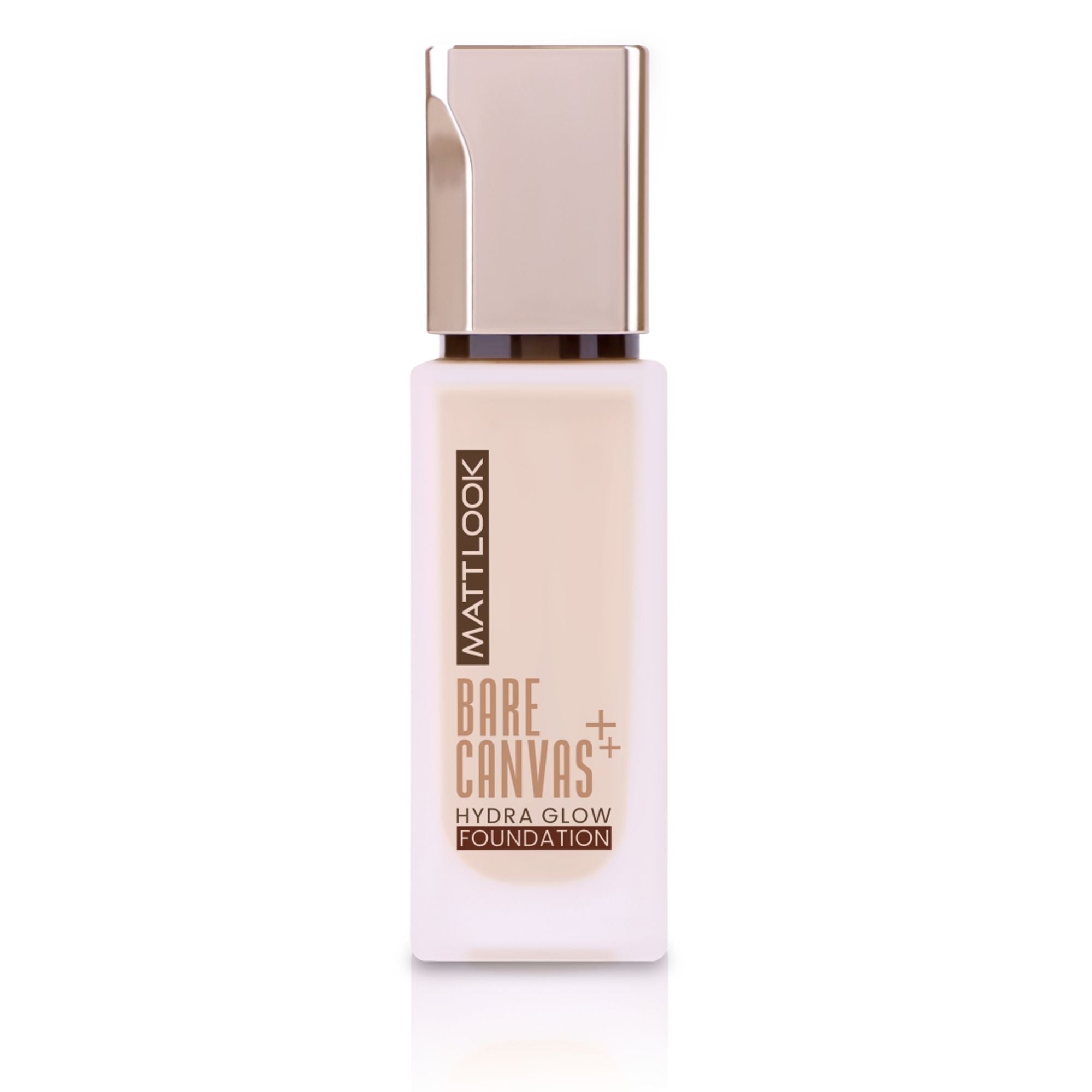 Matt Look Bare Canvas Hydra Foundation - Rose Glow