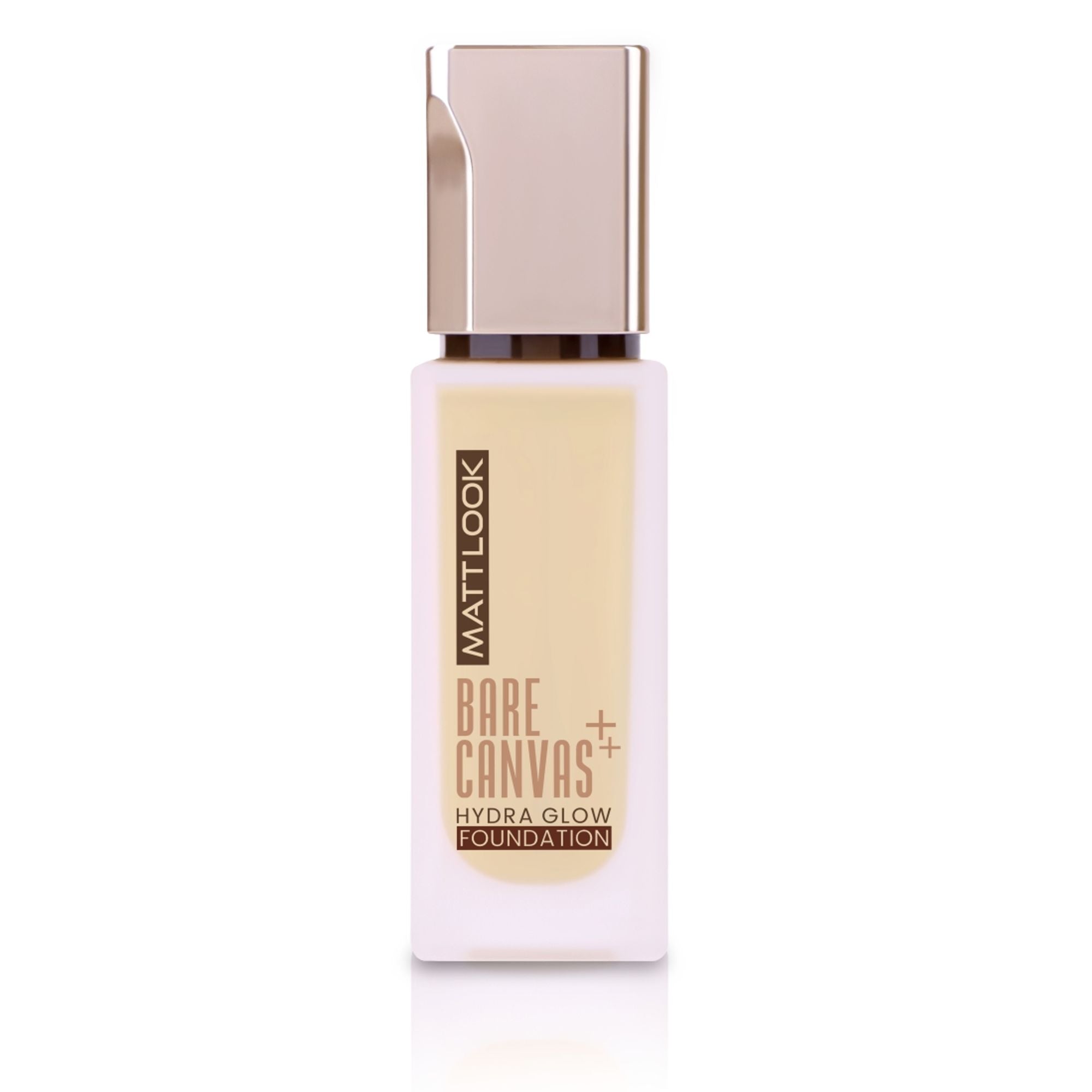 Matt Look Bare Canvas Hydra Foundation - Natural Glow