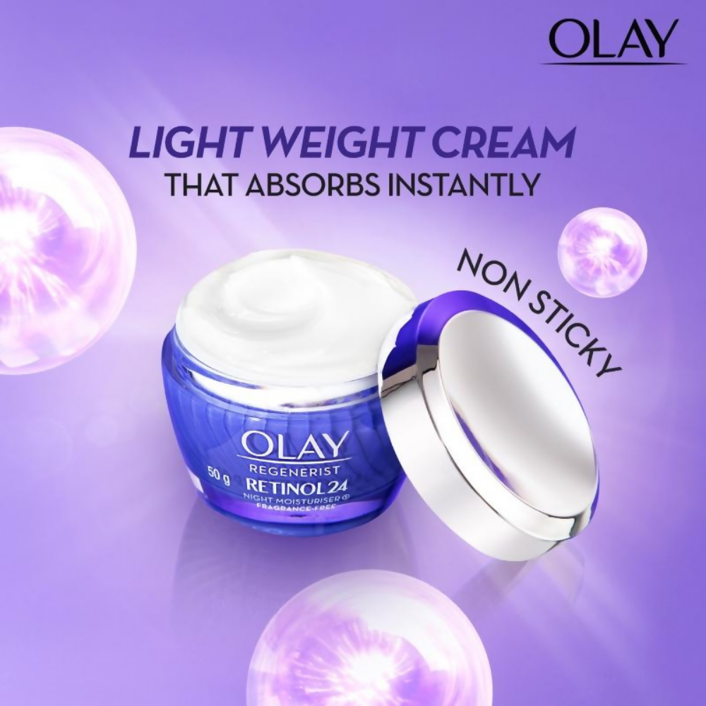 Olay Retinol Kit For Overnight Repair, Anti-Ageing Night Cream With Cleanser