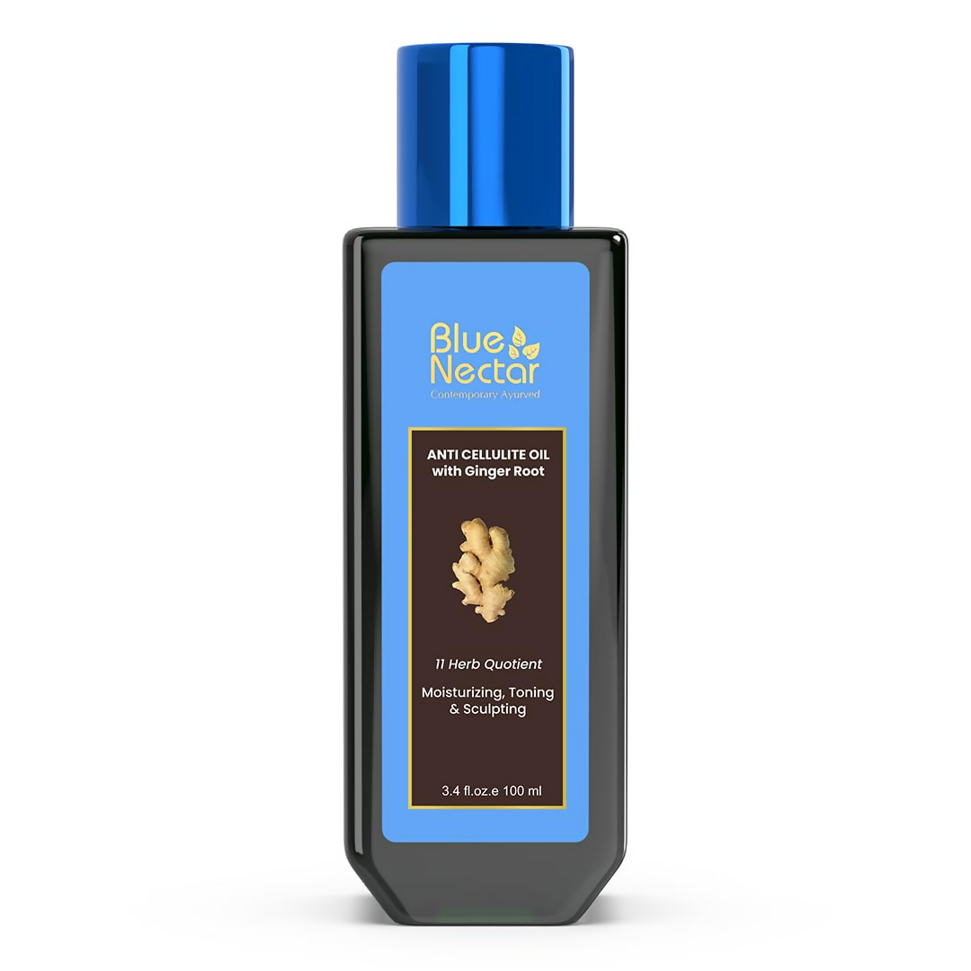 Blue Nectar Ginger Oil Anti Cellulite Body Massage Oil