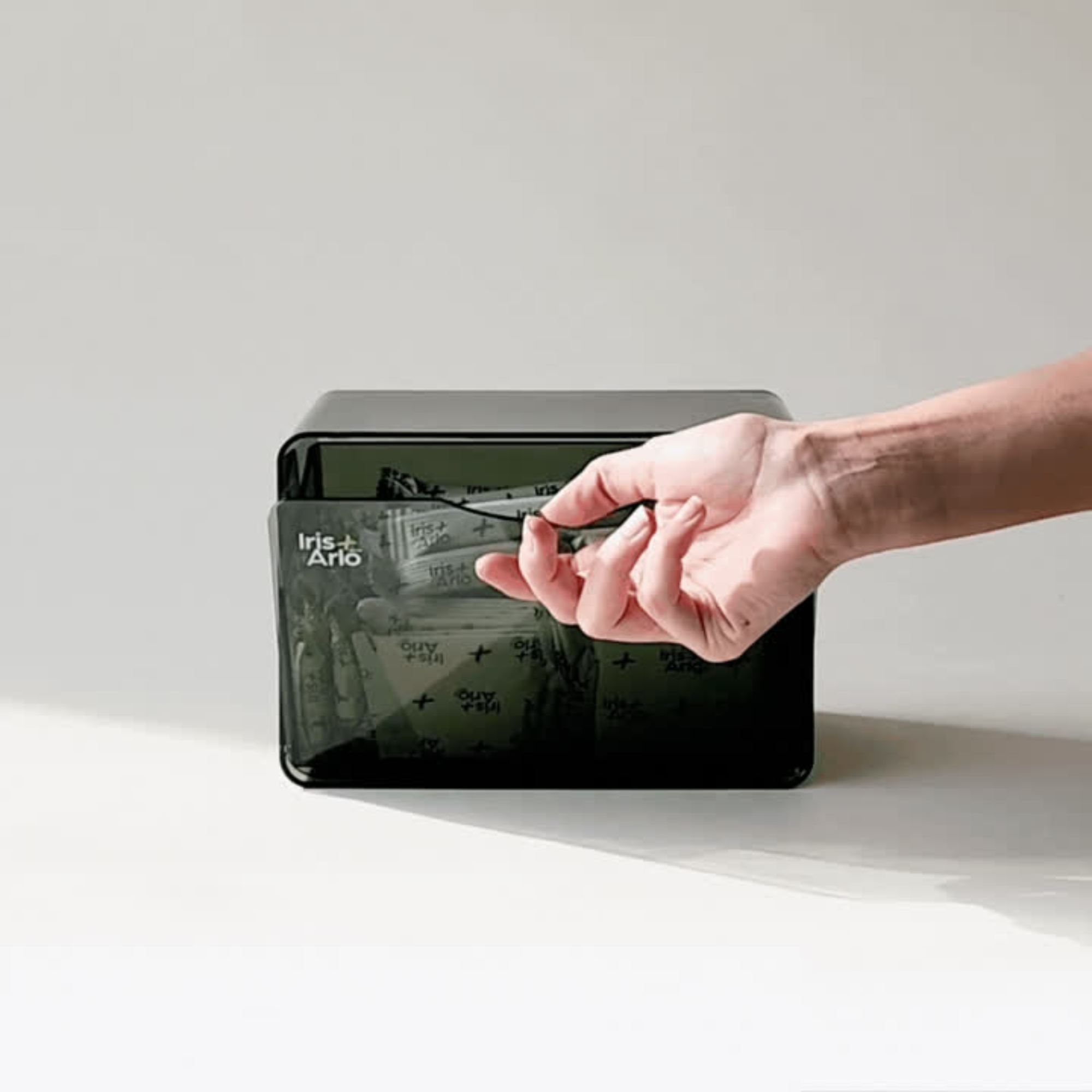 Recycled Plexiglass Cabin Dispenser - Large