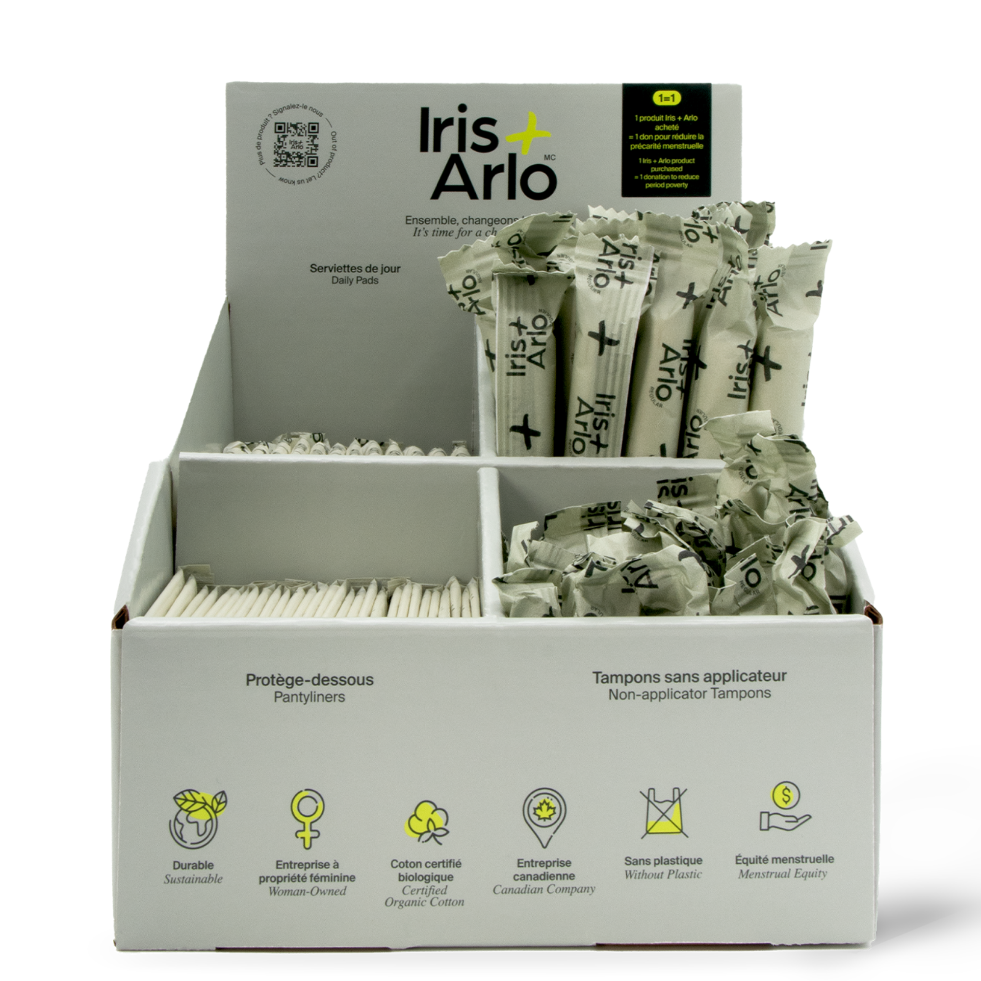 Cardboard Countertop Dispenser, 4 products