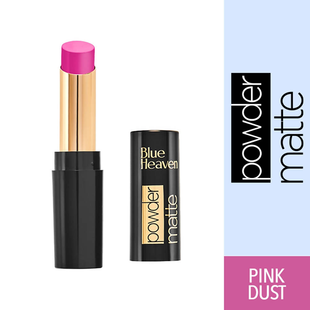 Blue Heaven Powder Matte Lipstick Pink Dust