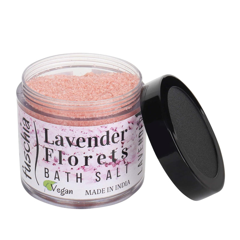 Fuschia Lavender Florets Bath Salt - 100 gms