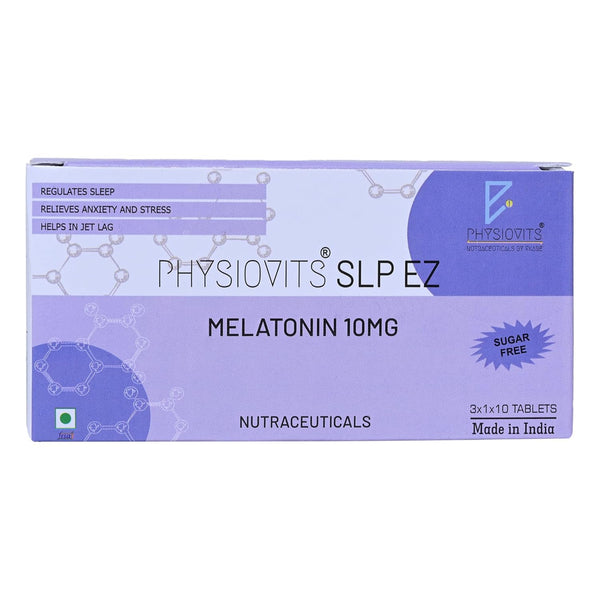 Physiovits SLP EZ Regulates Sleep - Melatonin-10mg