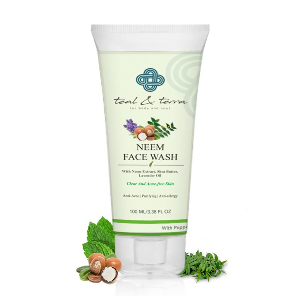 Teal and Terra Neem Face Wash