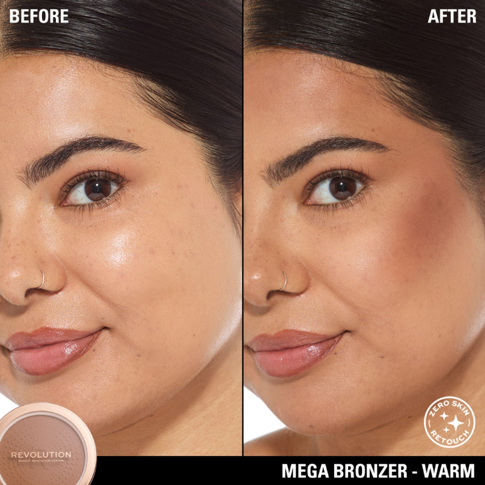 Makeup Revolution Mega Bronzer - 02 - Warm