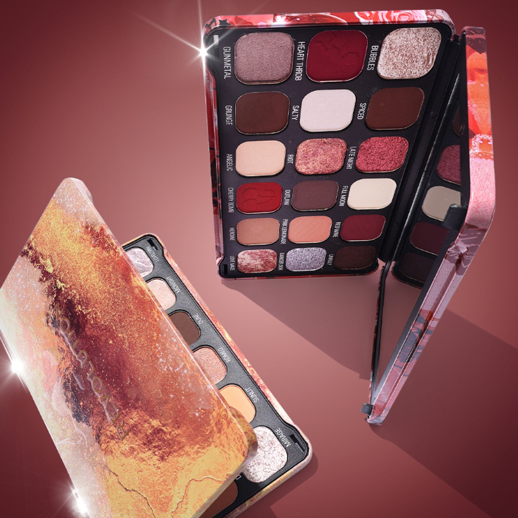 Makeup Revolution Forever Flawless Palette - Cherry Rebel Red