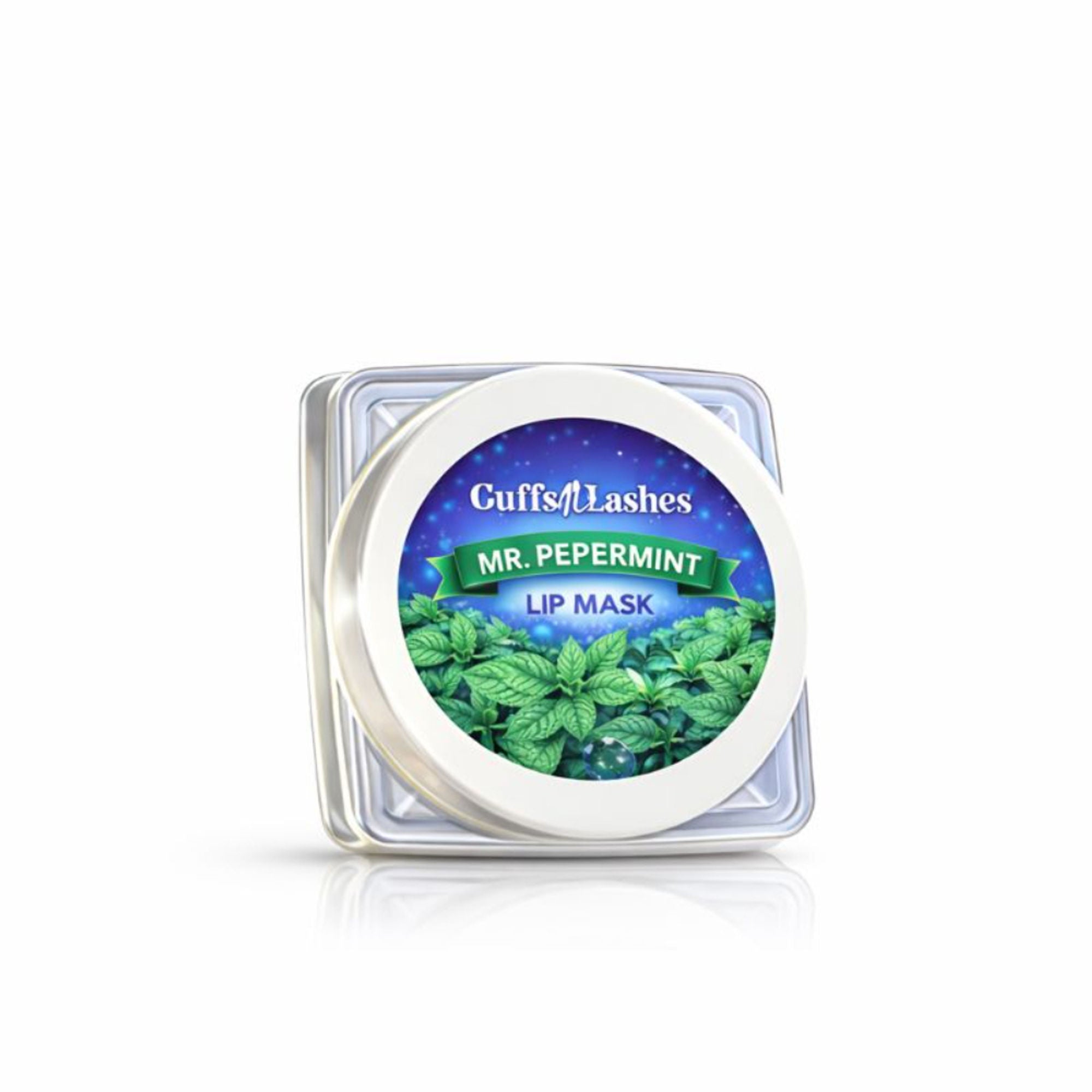 CUFFS N LASHES Lush Lips Intensive Recovery Lip Mask - Mr Peppermint