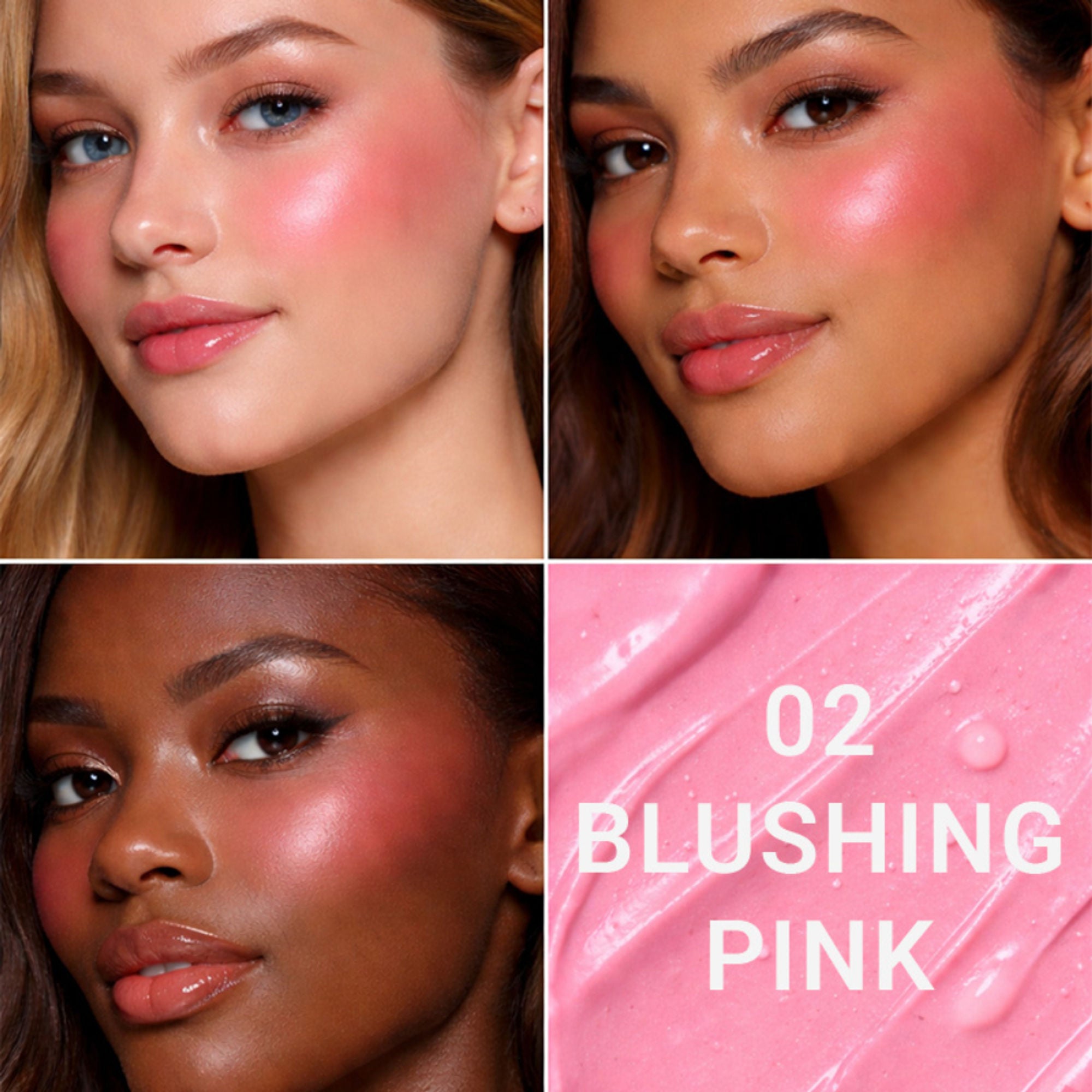 CUFFS N LASHES After Glow Liquid Blush - 02 Blushing Pink