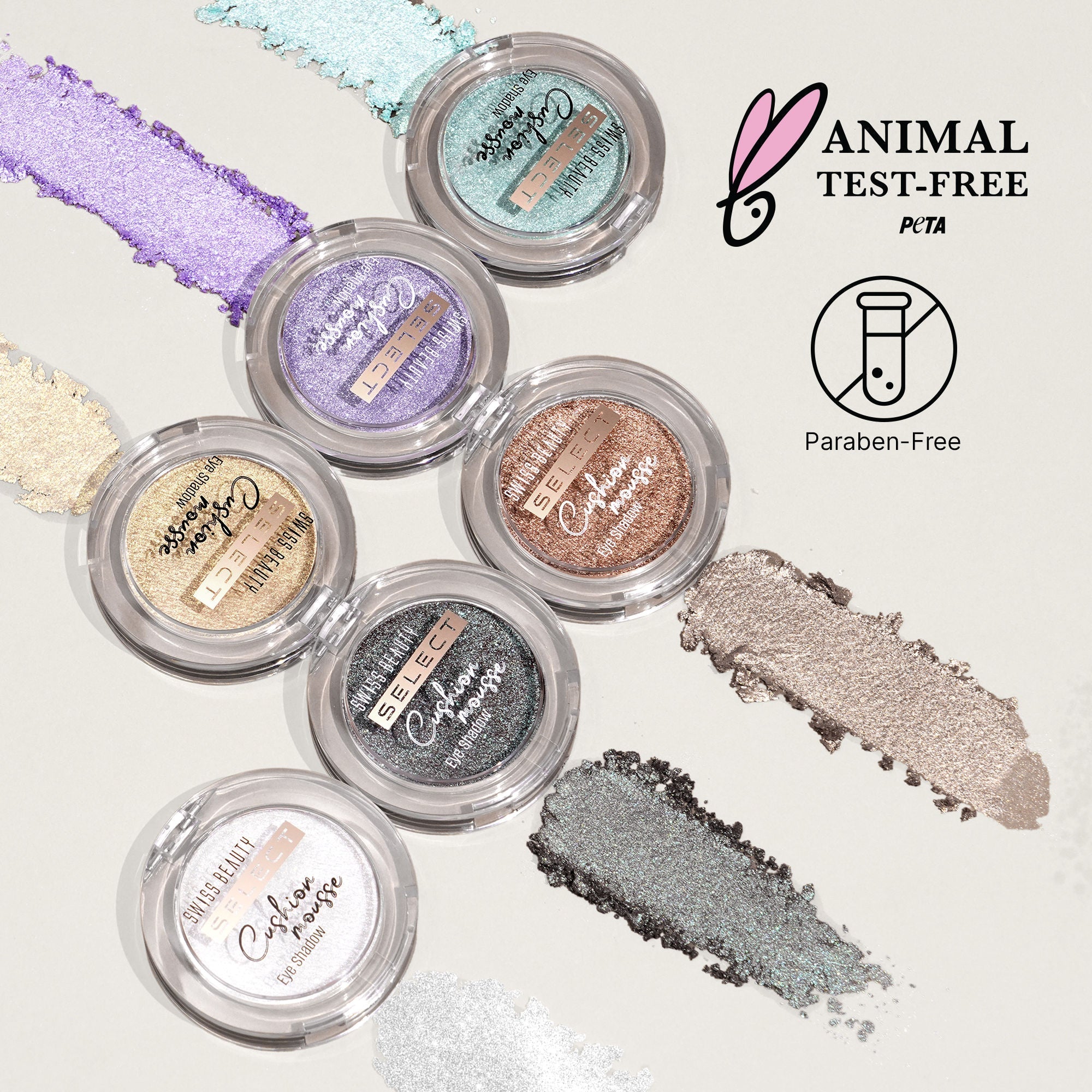 Swiss Beauty Select Cushion Mousse Eyeshadow - 5 Illuminating Gold