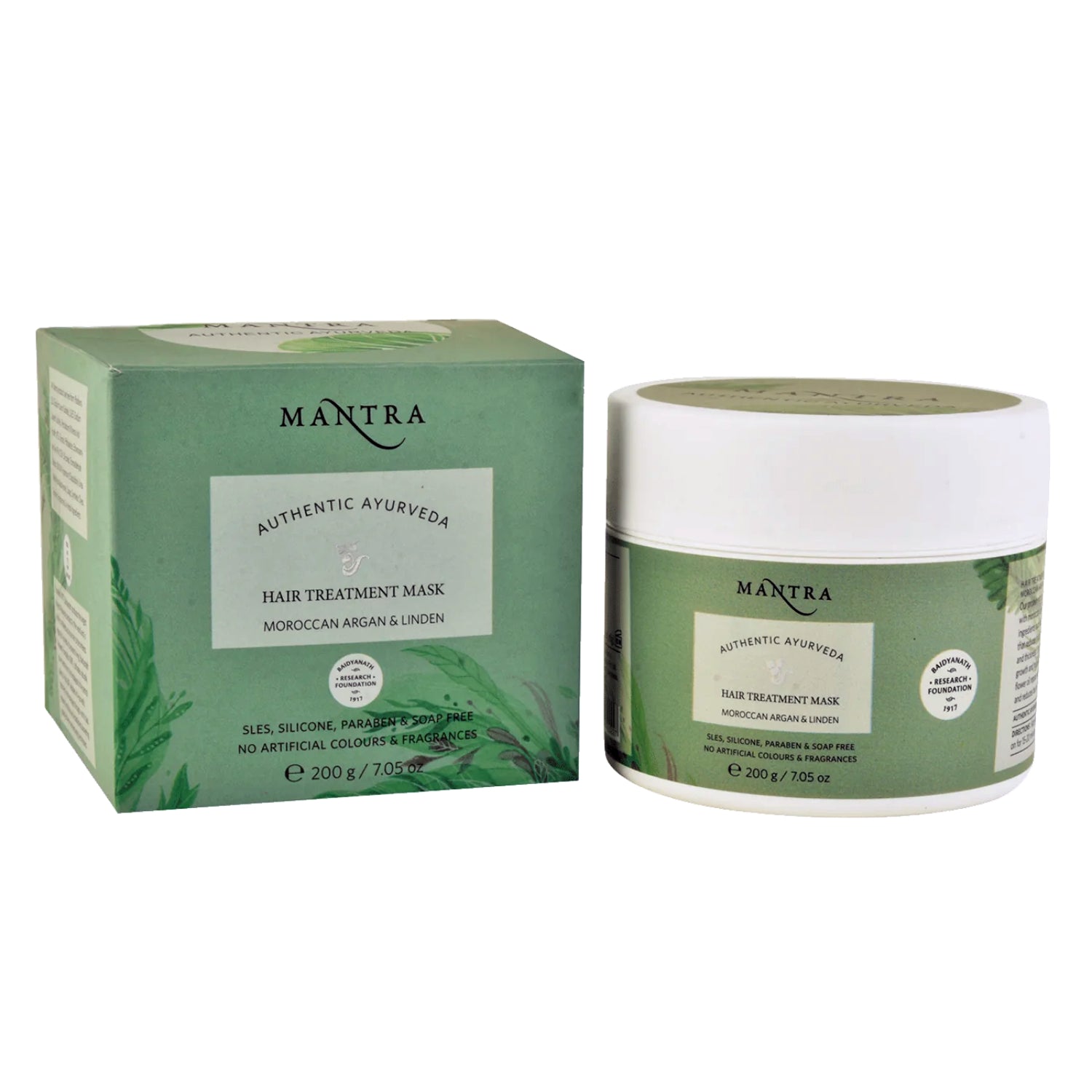 Hair Treatment Mask Moroccan Argan & Linden - Image 1